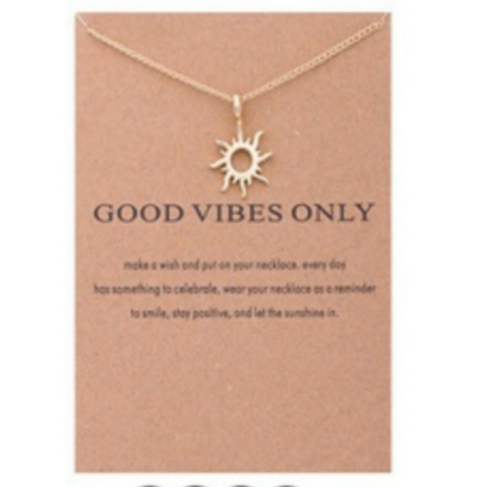 Good Vibes Only necklace
